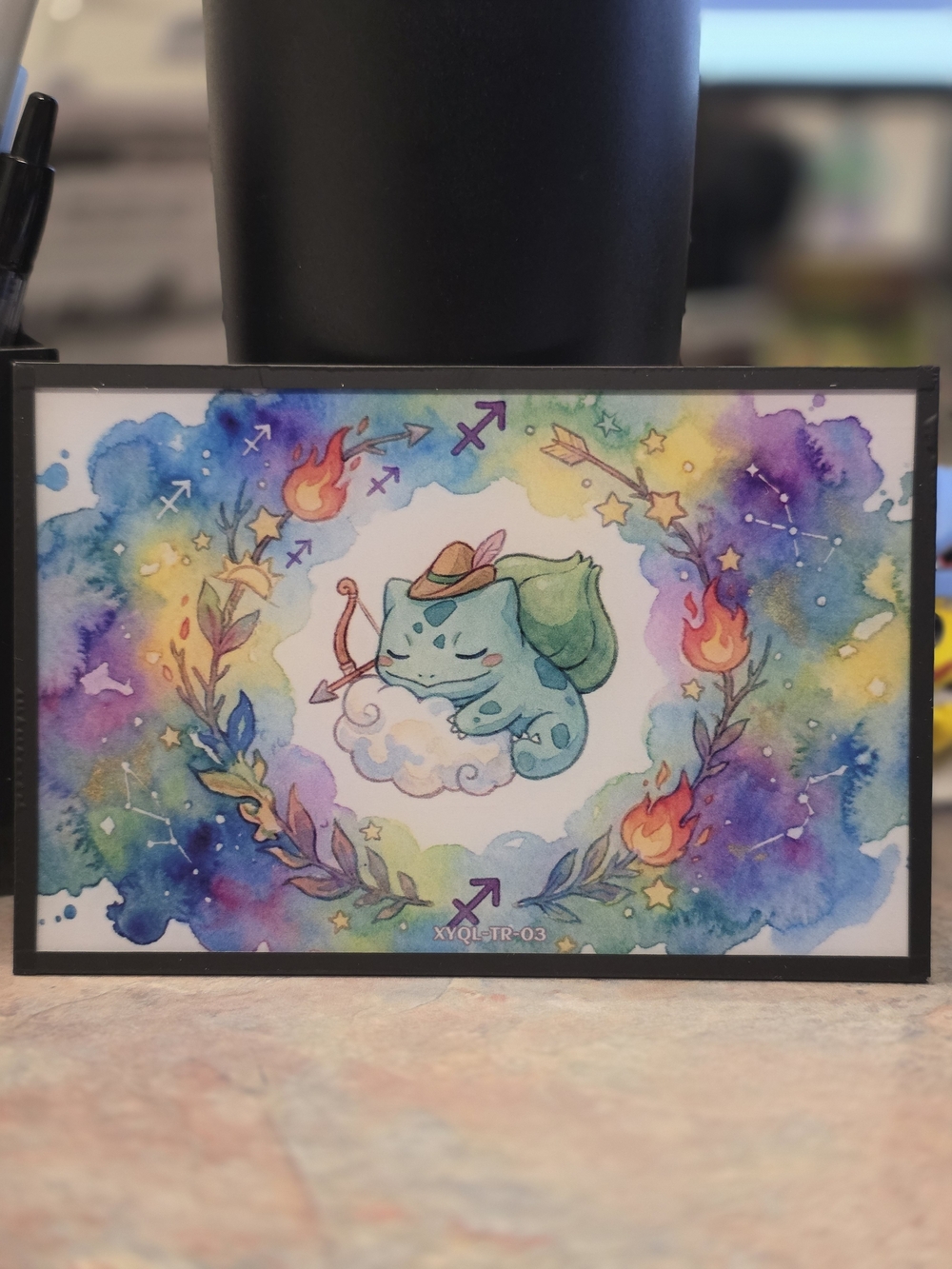 Pokemon Bulbasaur Constellation Art Board